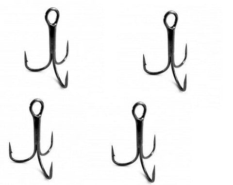 Treble Hooks Pike Sea Trout Salmon Nickel Fully Barbed O'shaughnessy - All Sizes