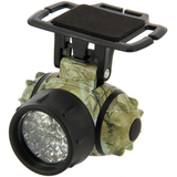 Camo Fishing Headlight - 19 LED headlamp - NGT -  4 function, water resistant