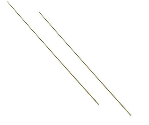 2 x Sea Fishing Bait Needles - Stainless Steel worm baiting needle