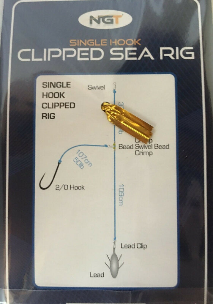 Sea Fishing Rigs - 3 hook Flapper 2 hook flapper , Pennel , Pulley Cli – JK  Rigs and Bits