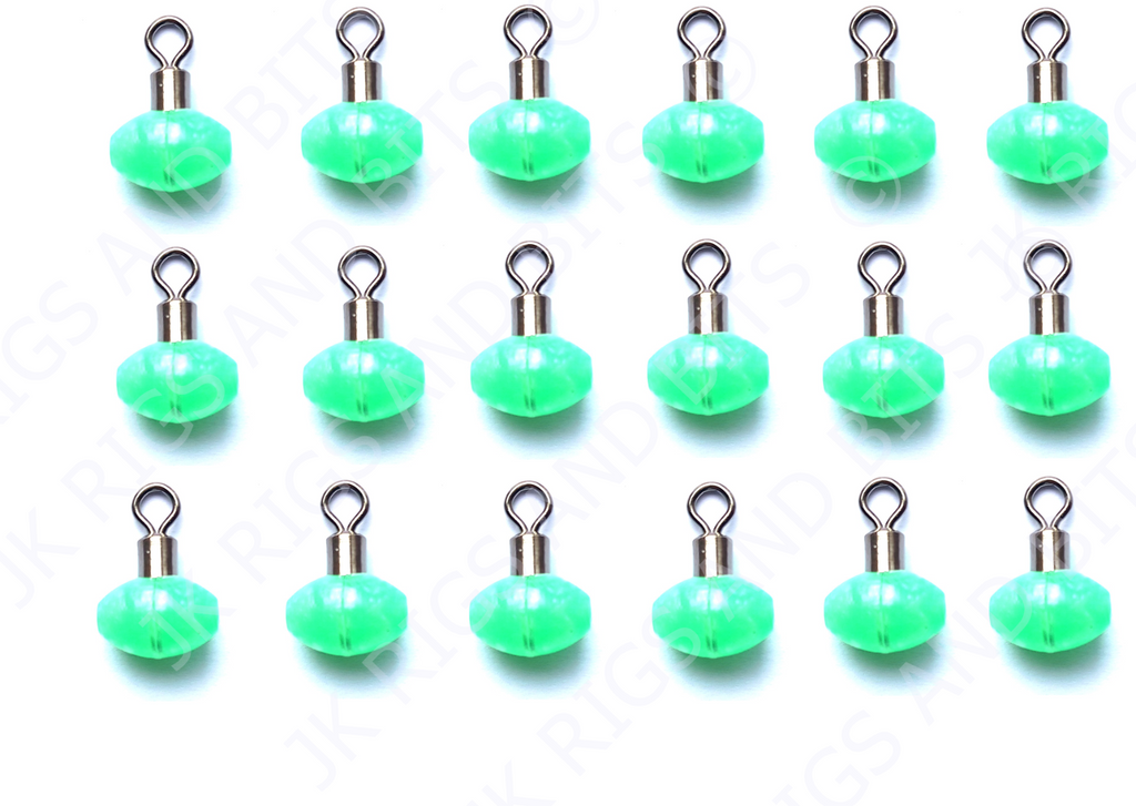 Luminous Pulley Beads Zip Sliders for Sea Fishing - Zig Rigs Pulley Rigs