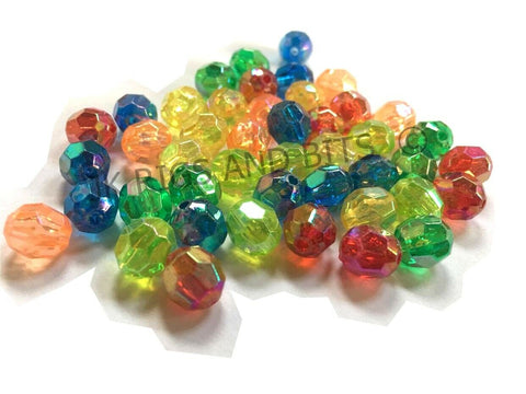 Sea Fishing Shimmer Attractor Beads  for Flounder Dab Plaice- 8mm