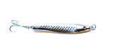 Silver Minnow Lure 60g Chrome Sea Fishing Lure - Mackerel Cod Bass Pollock