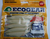 Shad Lures  BTS ECOGEAR - (6 per pack)  4.5 inch / 6 colours FREE SHIPPING