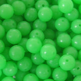 8mm Lumi beads round green luminous sea fishing rig attractor bulk available