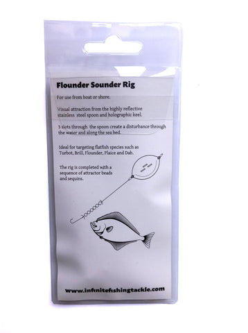 Flounder / Flatfish Spoon Rig - Quality Marine Grade Stainless